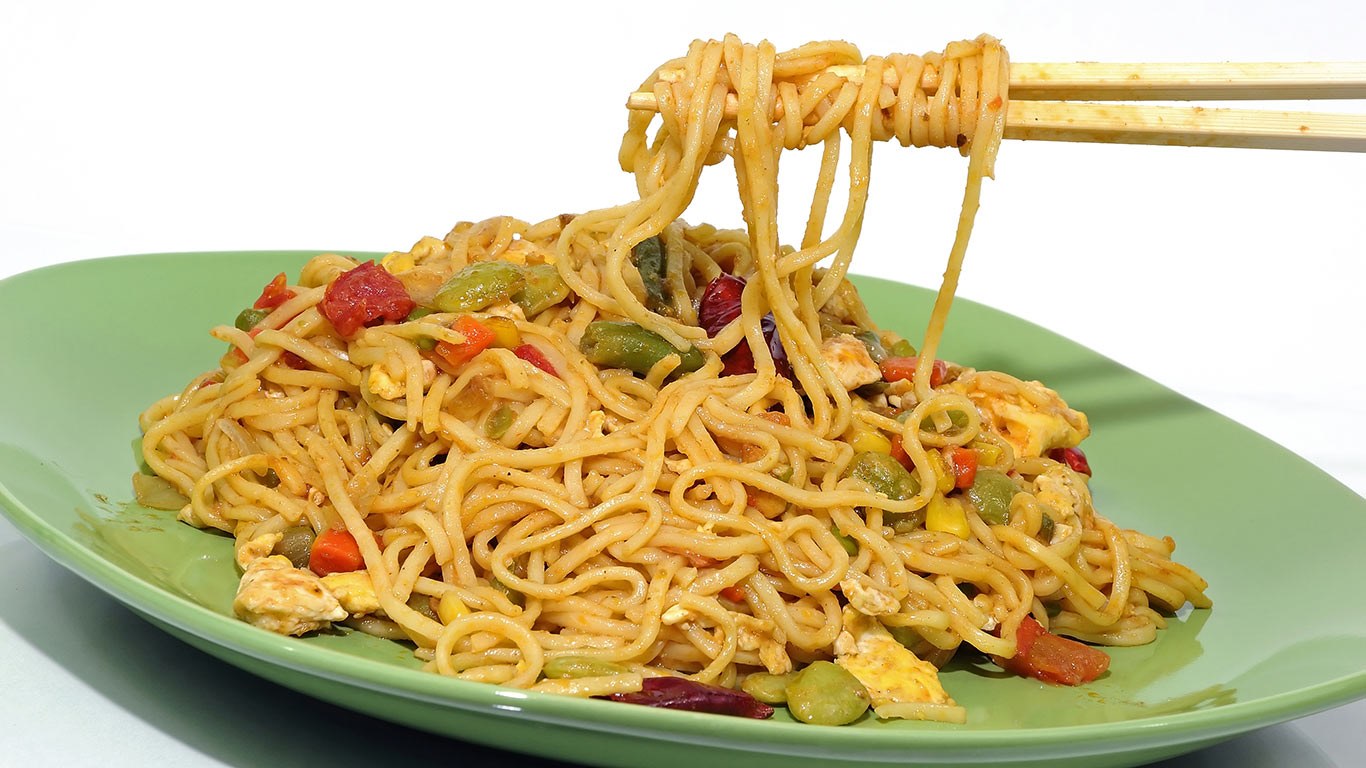 What when eating Chinese food