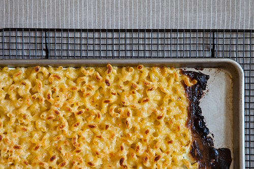 Image 1 of Baking Sheet Macaroni and Cheese: Fight for the corner -- it's worth it.&nbsp;