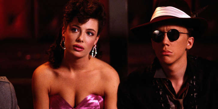 Kelly LeBrock and Anthony Michael Hall