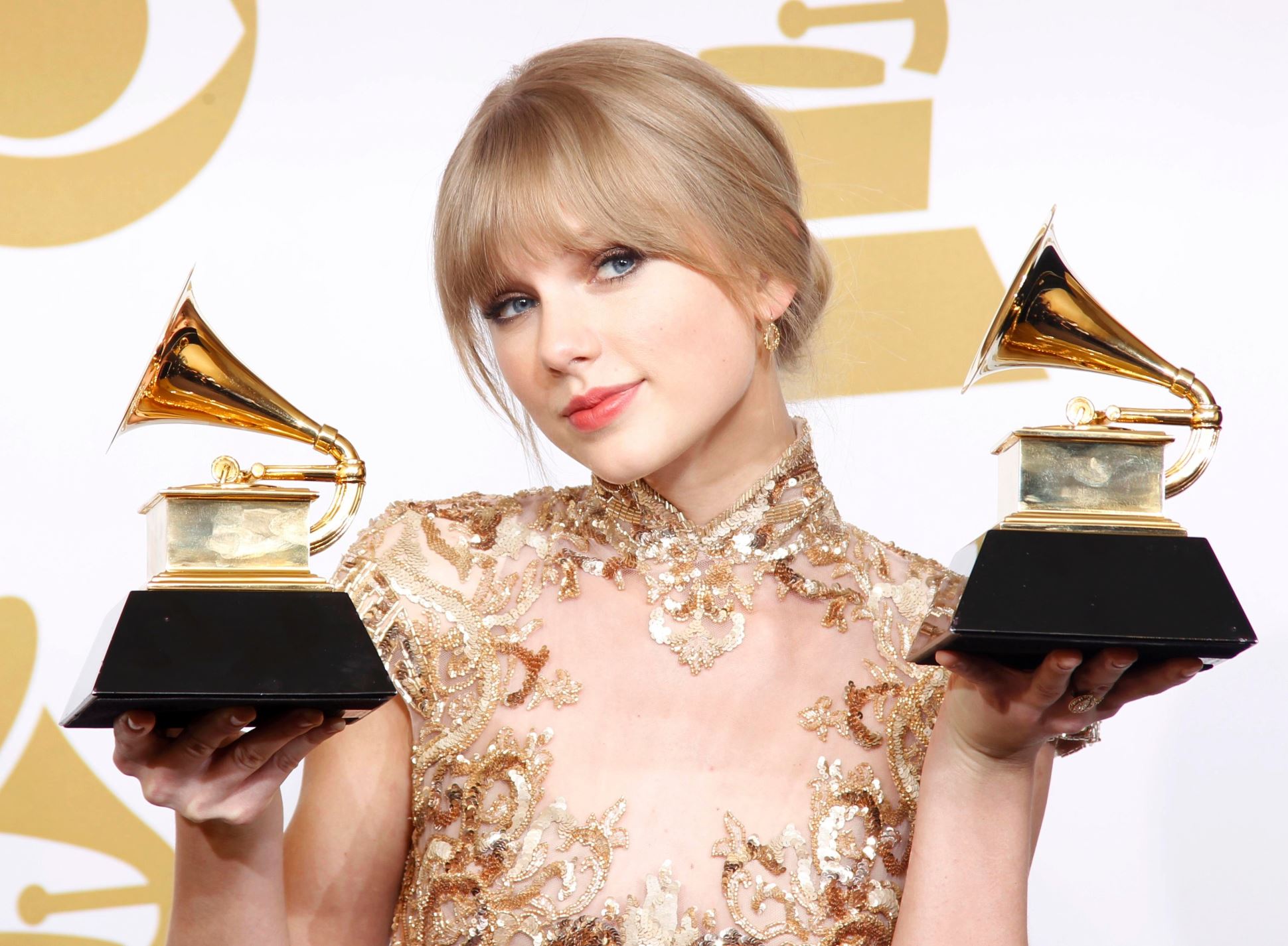 Swift won her fifth and sixth Grammys in 2012. She took home statues for Best Country Song and Best Country Solo Performance, but lost out on the Best Country Album honor for Speak Now.