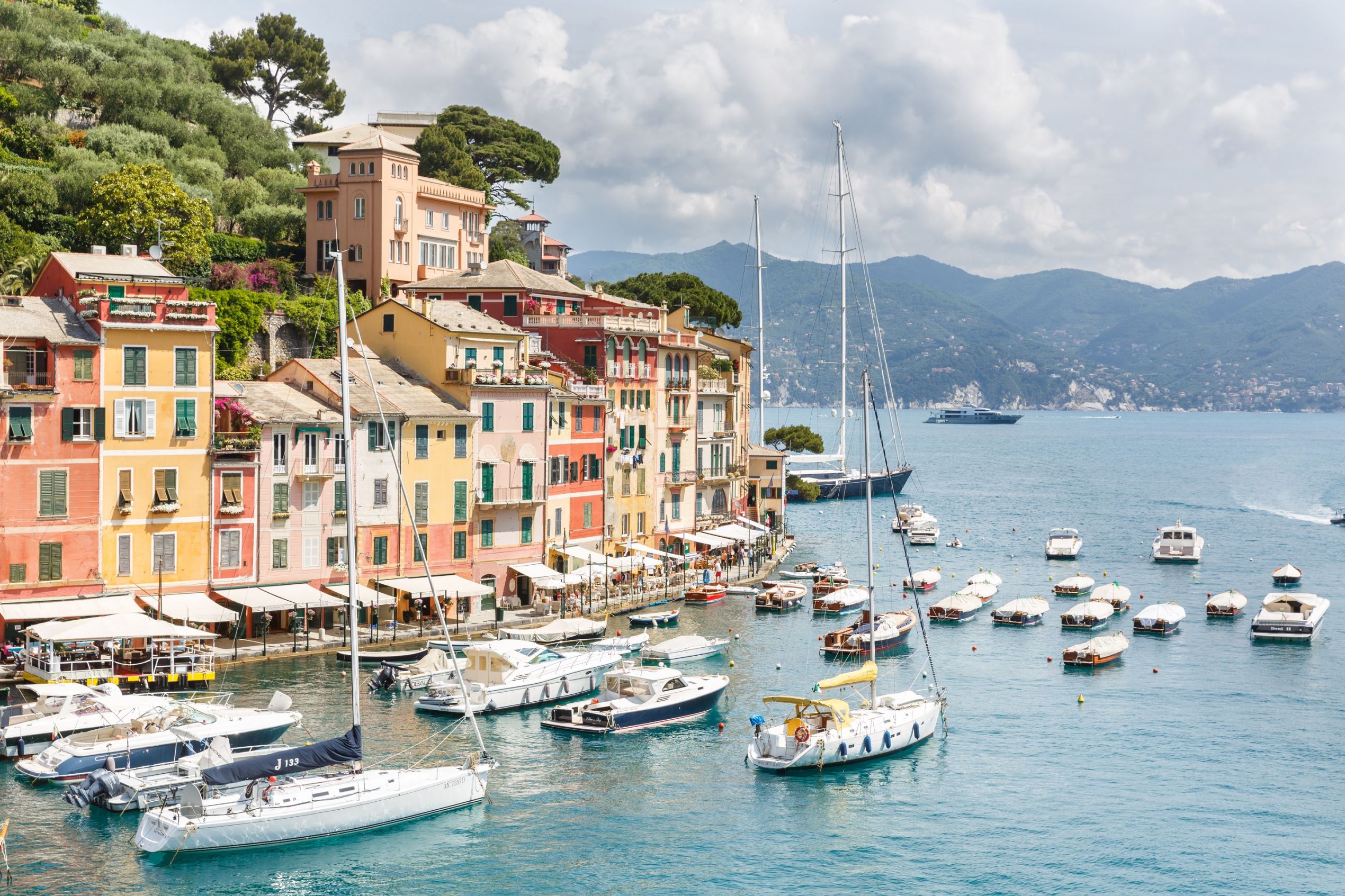 After dedicating the song All of me to his then fiancé, it came as no surprise when John Legend took his bride Chrissy Teigen to the super romantic south Italian coast of Portofino.