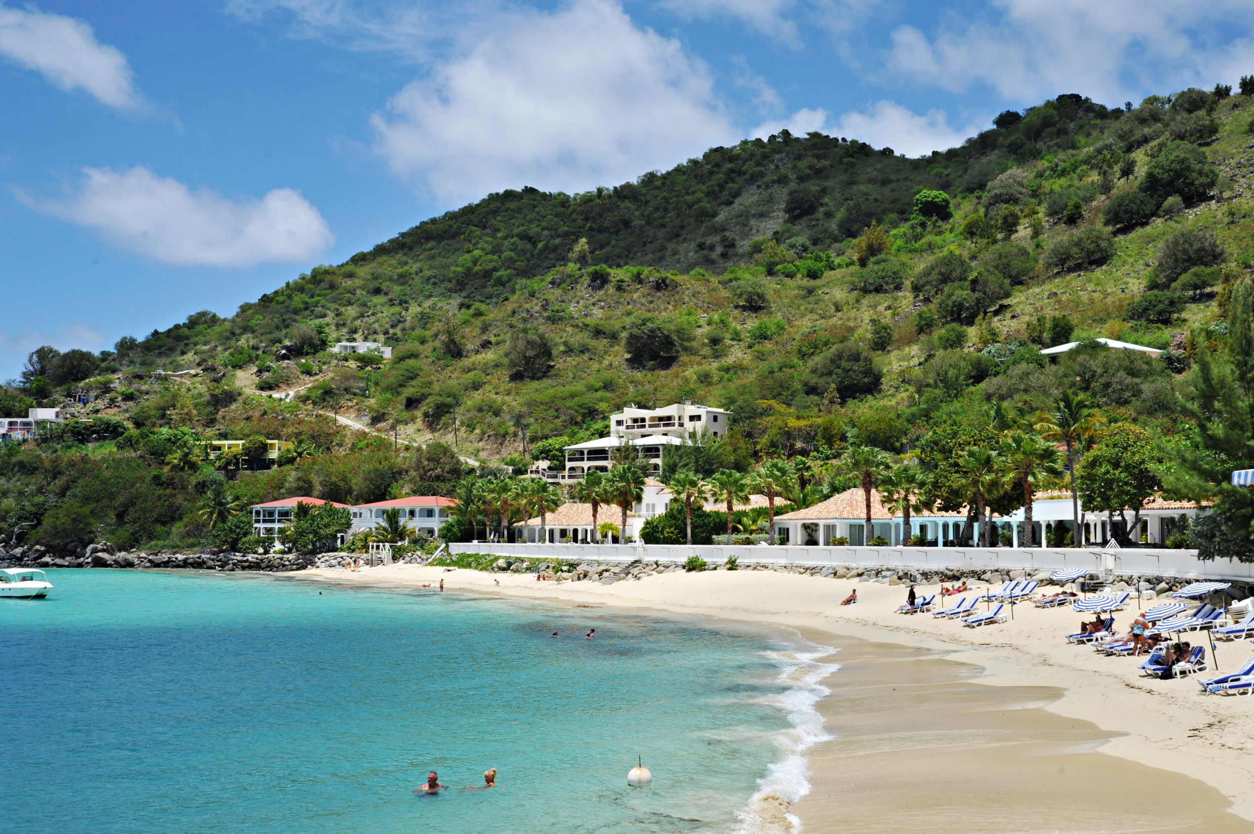 The half Dutch half French Caribbean island has long been a favourite with the celebs. Hollywood stars Demi Moore honeymooned there with then hubby Ashton Kutcher. Friends star Courtney Cox was also seen there with David Arquette.