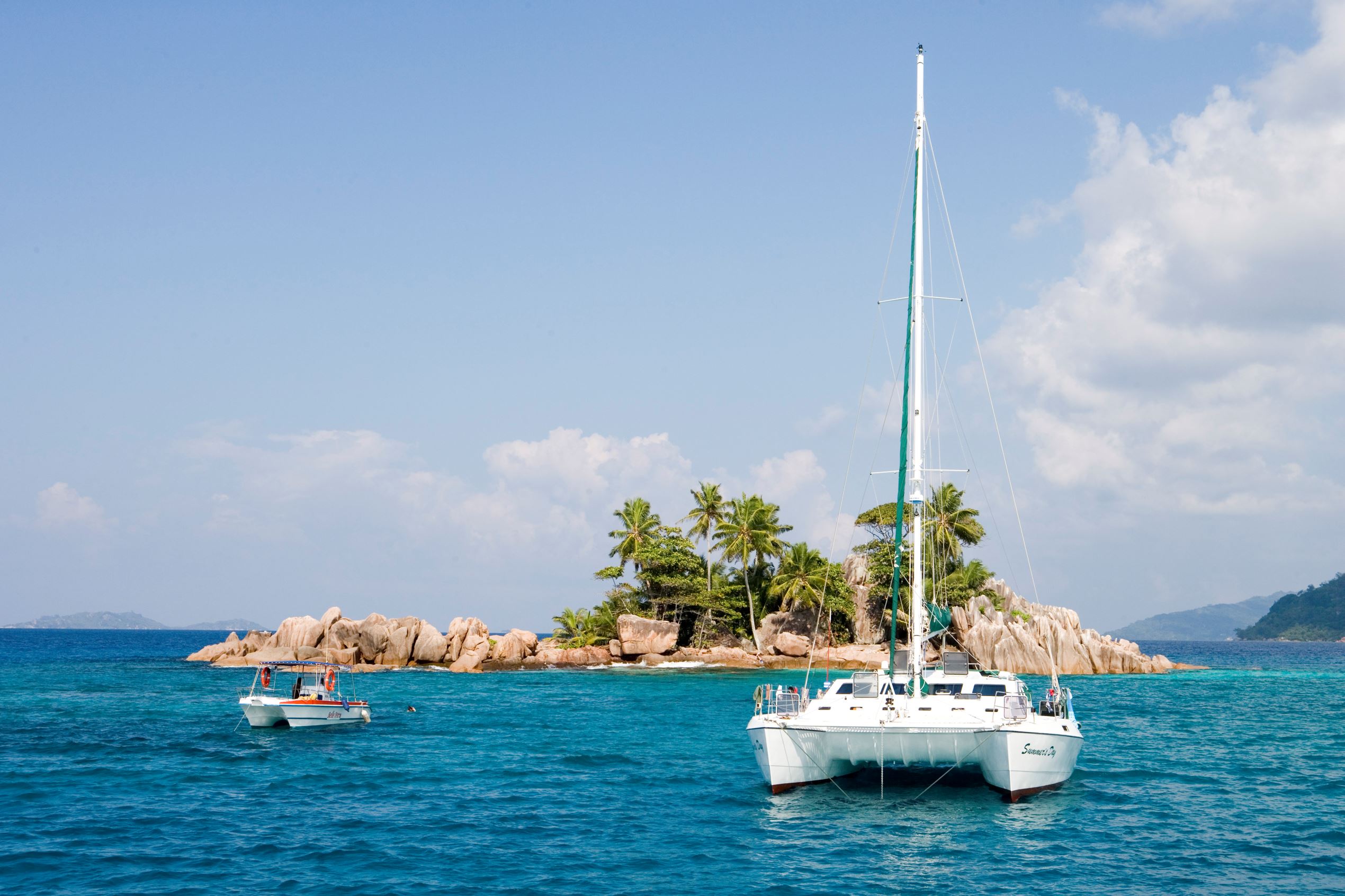 The Republic of Seychelles, in the Indian Ocean, is apparently deemed fit for royalty since Prince William honeymooned there with Kate. After their high-profile wedding in Venice, heartbreaker George Clooney and new bride Amal spent some quality R&R here.