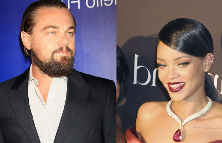 Leonardo DiCaprio and Rihanna 'get flirty' AA87674