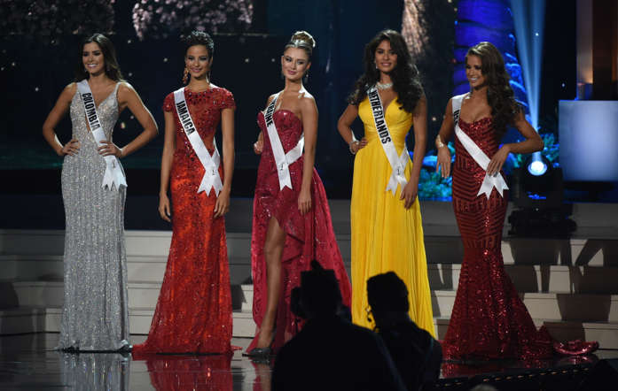 Paulina Vega aus Kolumbien ist Miss Universe - Paulina Vega e Kolumbisë fitoi Mis Universin AA8Aldd