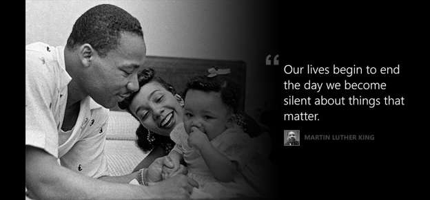 American civil rights leader Martin Luther King Jr.