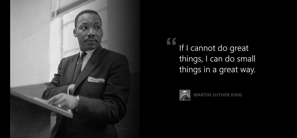 American civil rights leader Martin Luther King Jr.