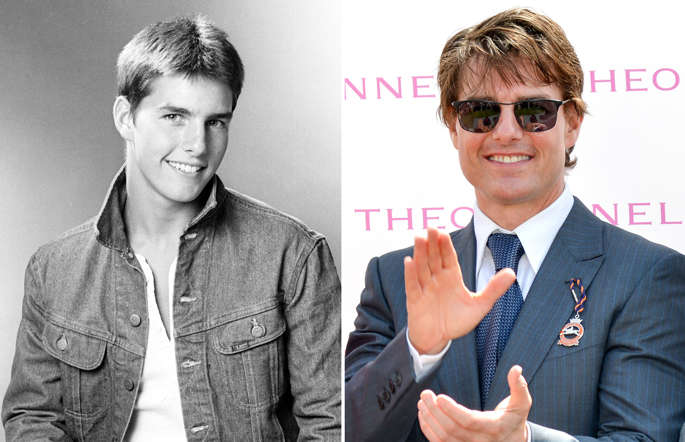 Tom Cruise (1981 & 2014)