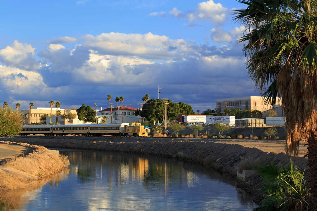 Yuma Main Canal & Riverside Park, Arizona.
