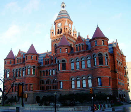 The old Dallas County Courthouse.  Getty Images