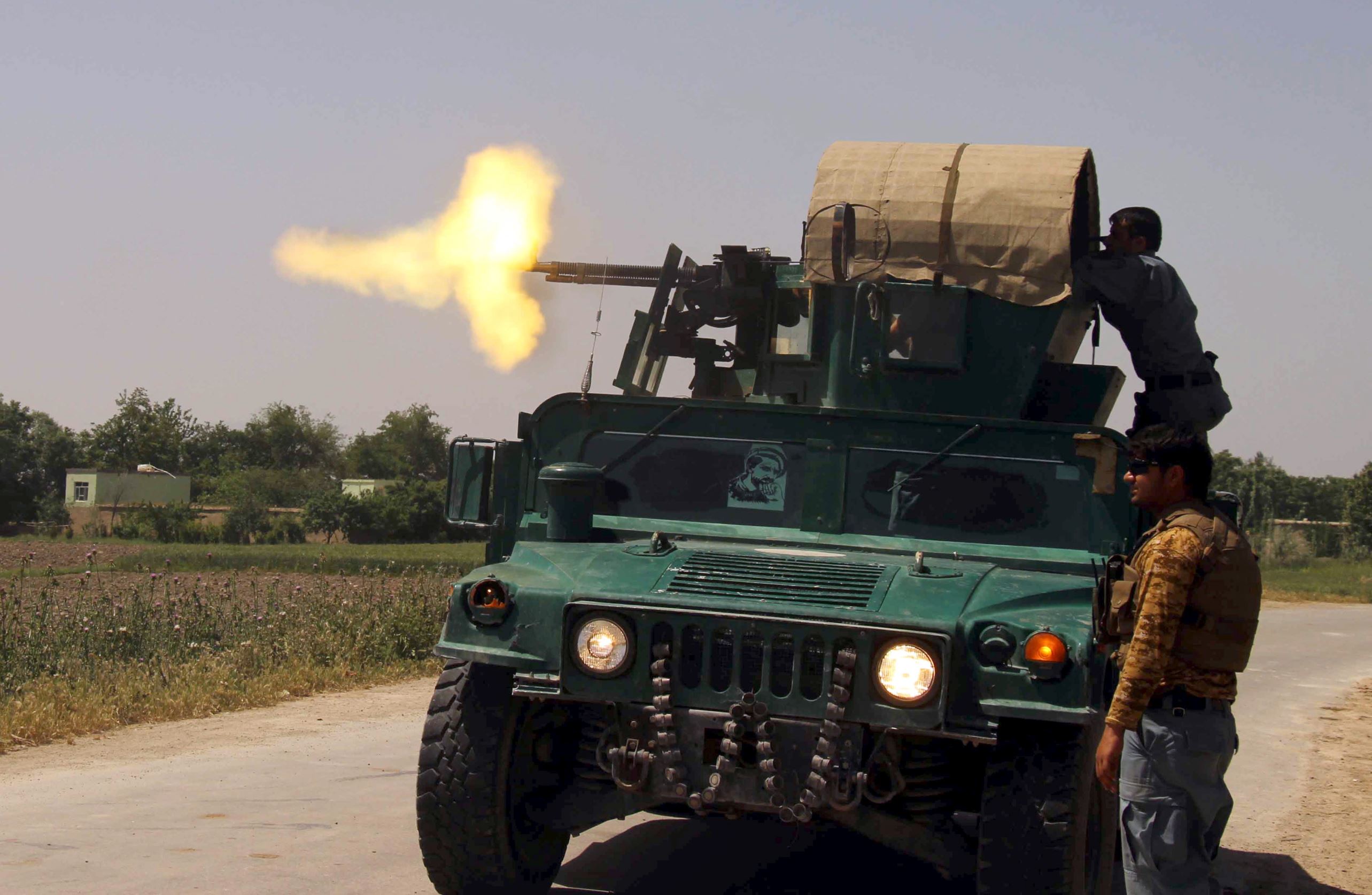Taliban fighters city