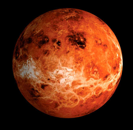 Venus - ASSOCIATED PRESS Compared to any other planet in the solar system, Venus has more volcanoes.