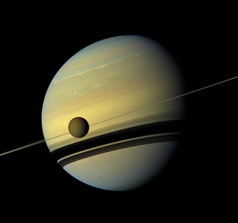 Saturn - NASA Saturn can be easily studied through binoculars or a small telescope as it’s the fifth brightest object in our solar system.