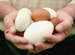 The saturated fat, omega-3s, vitamin D, cholesterol and protein in eggs are all vital for testosterone production.