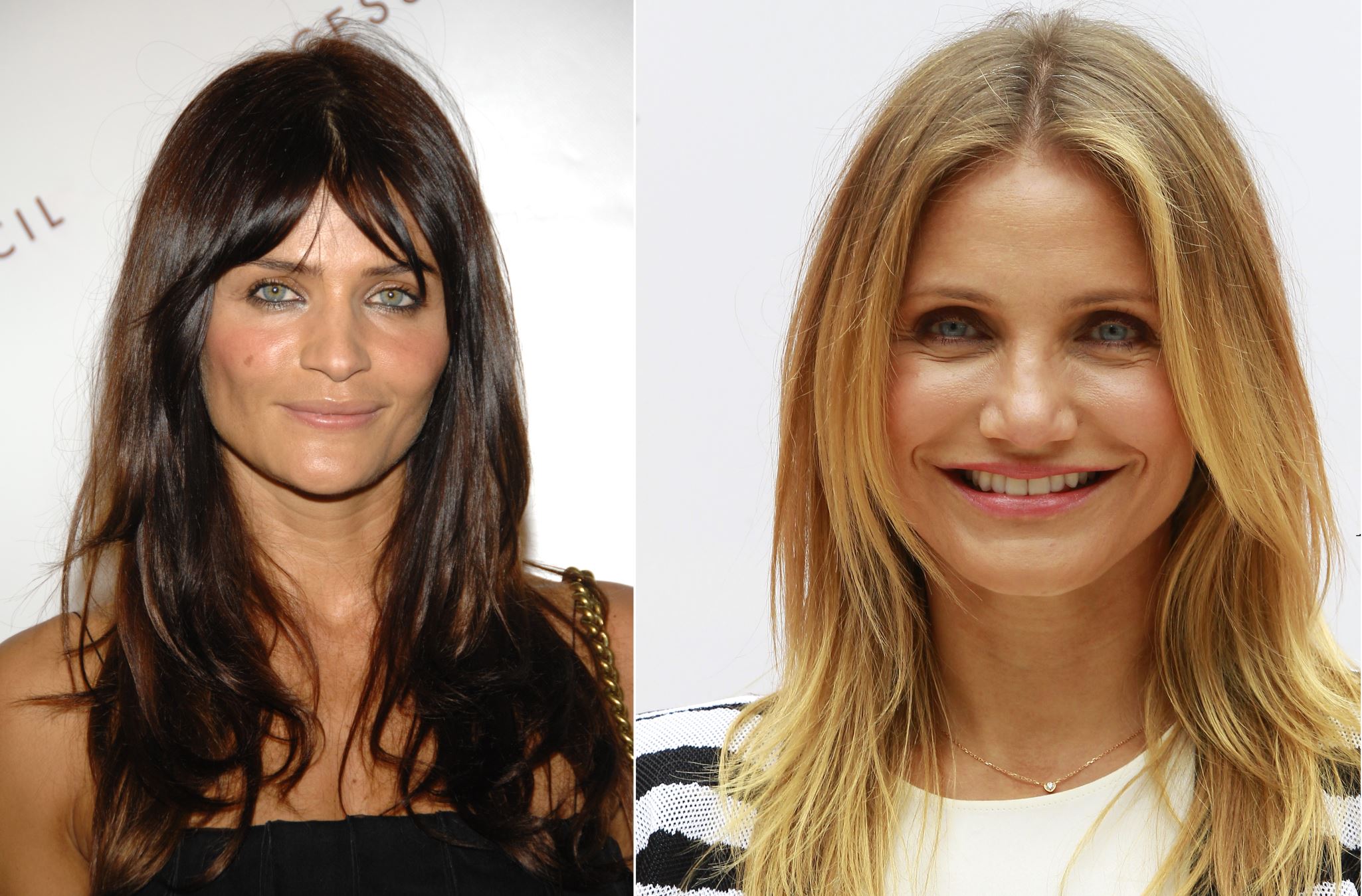 Helena Christensen and Cameron Diaz