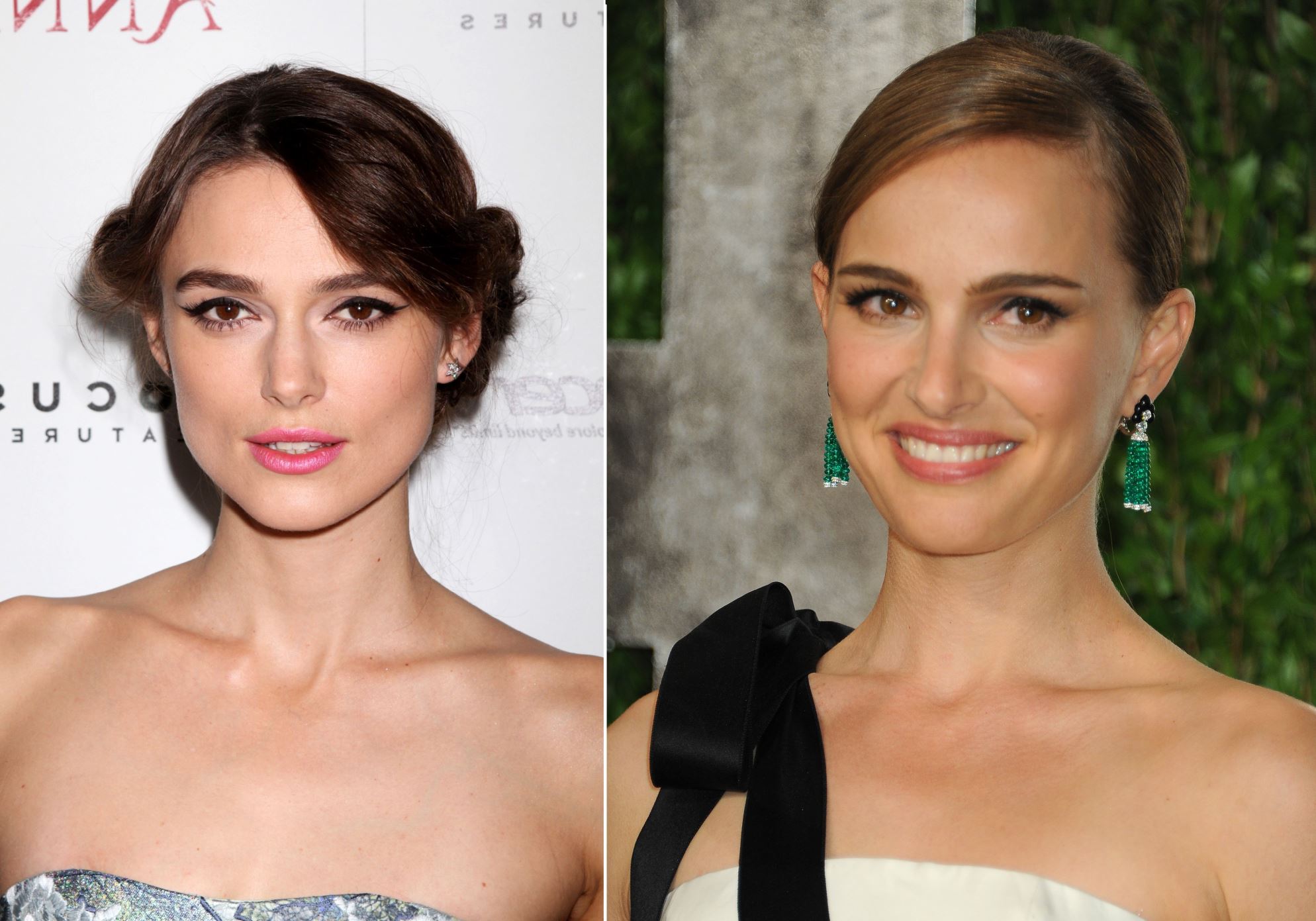 Keira Knightley and Natalie Portman