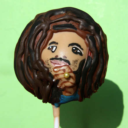 This Bob Marley cake pop was created by Miss Insomnia Tulip in Leeds.