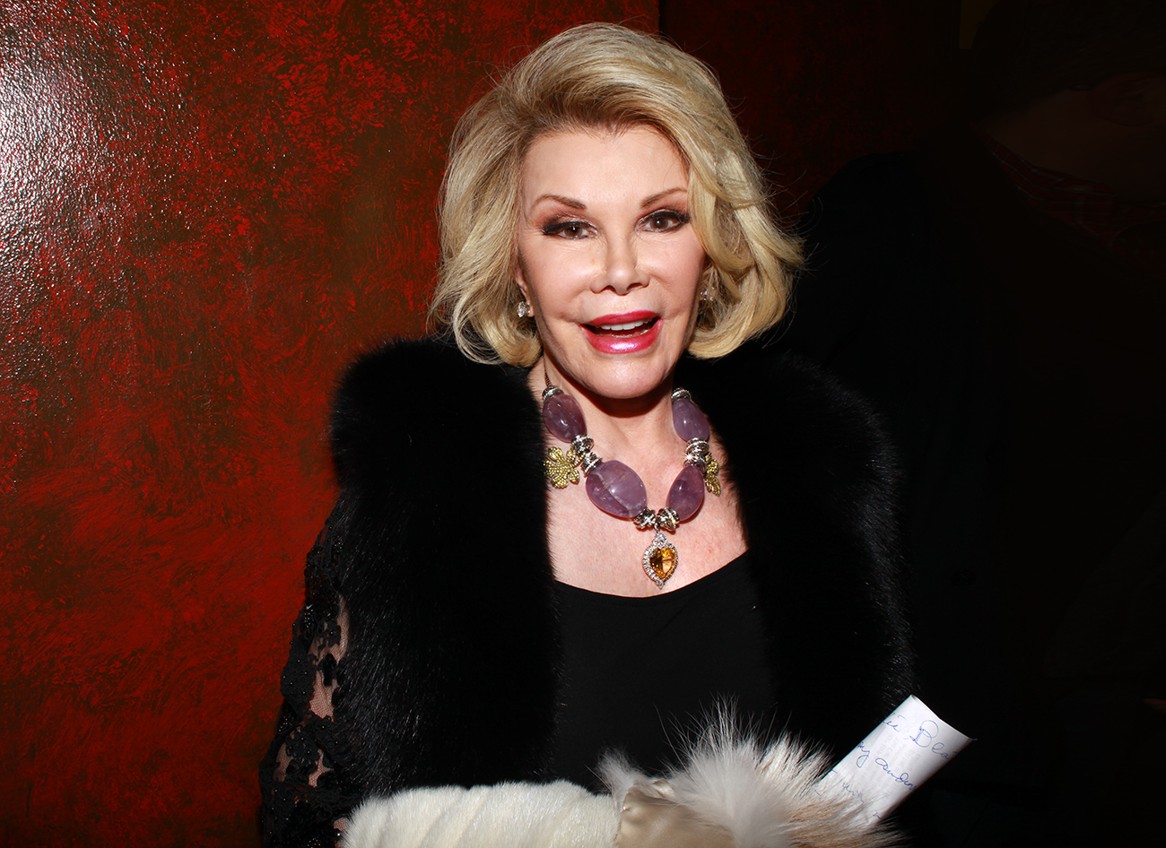 A very lively and playful personality, Rivers died of cardiac arrest at the age of 81.