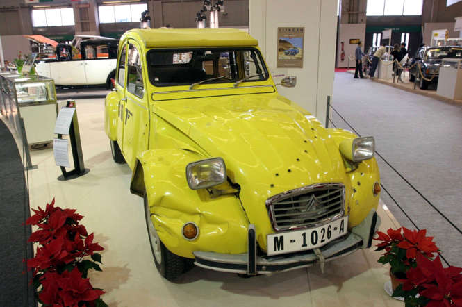 Movie: For Your Eyes Only (1981)
In the same film, bond is later forced to escape using a Citroen 2CV with a few henchmen in close pursuit. He finally manages to escape, this despite the car toppling over.
