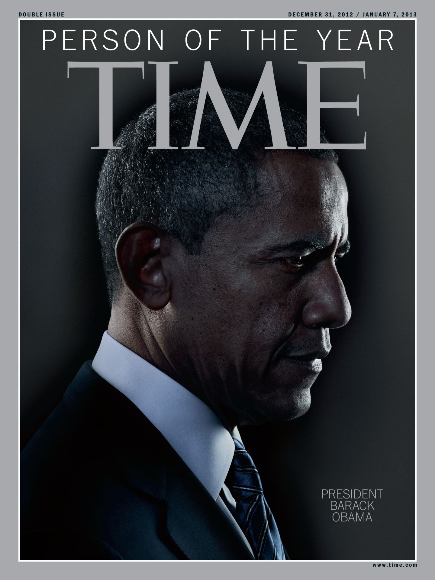 Time magazine named US President-elect Barack Obama the Person of the Year in 2008 after he became the first African-American.