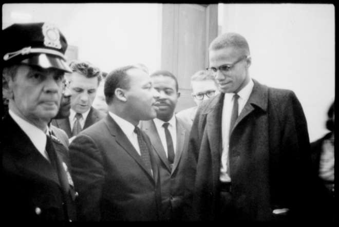 Martin Luther King Jr., and Malcolm X