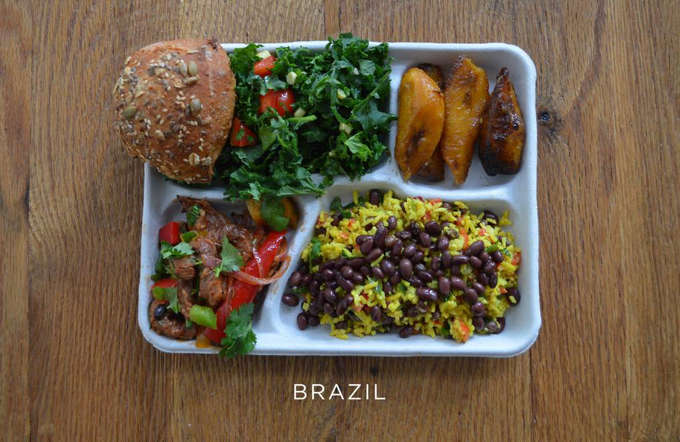 Here's what lunches around the world look like