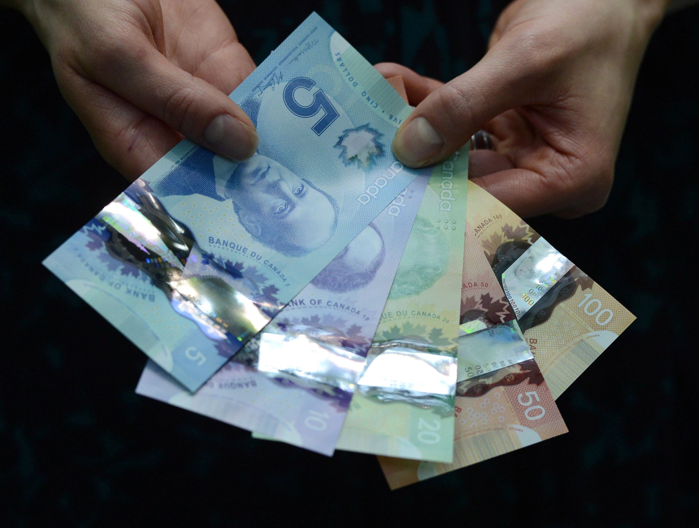 Canada household debt-to-income ratio dips
