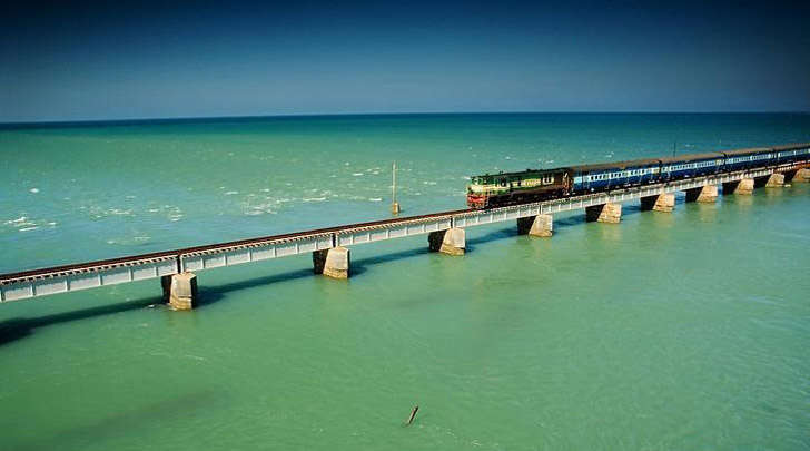 The Sea Bridge Ride (Mandapam- Pamban- Rameswaram)