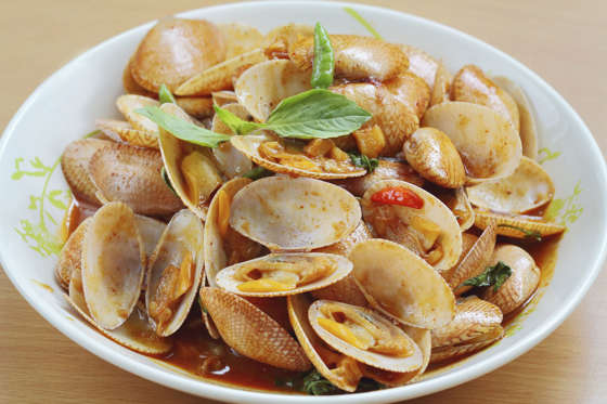 Chili clams