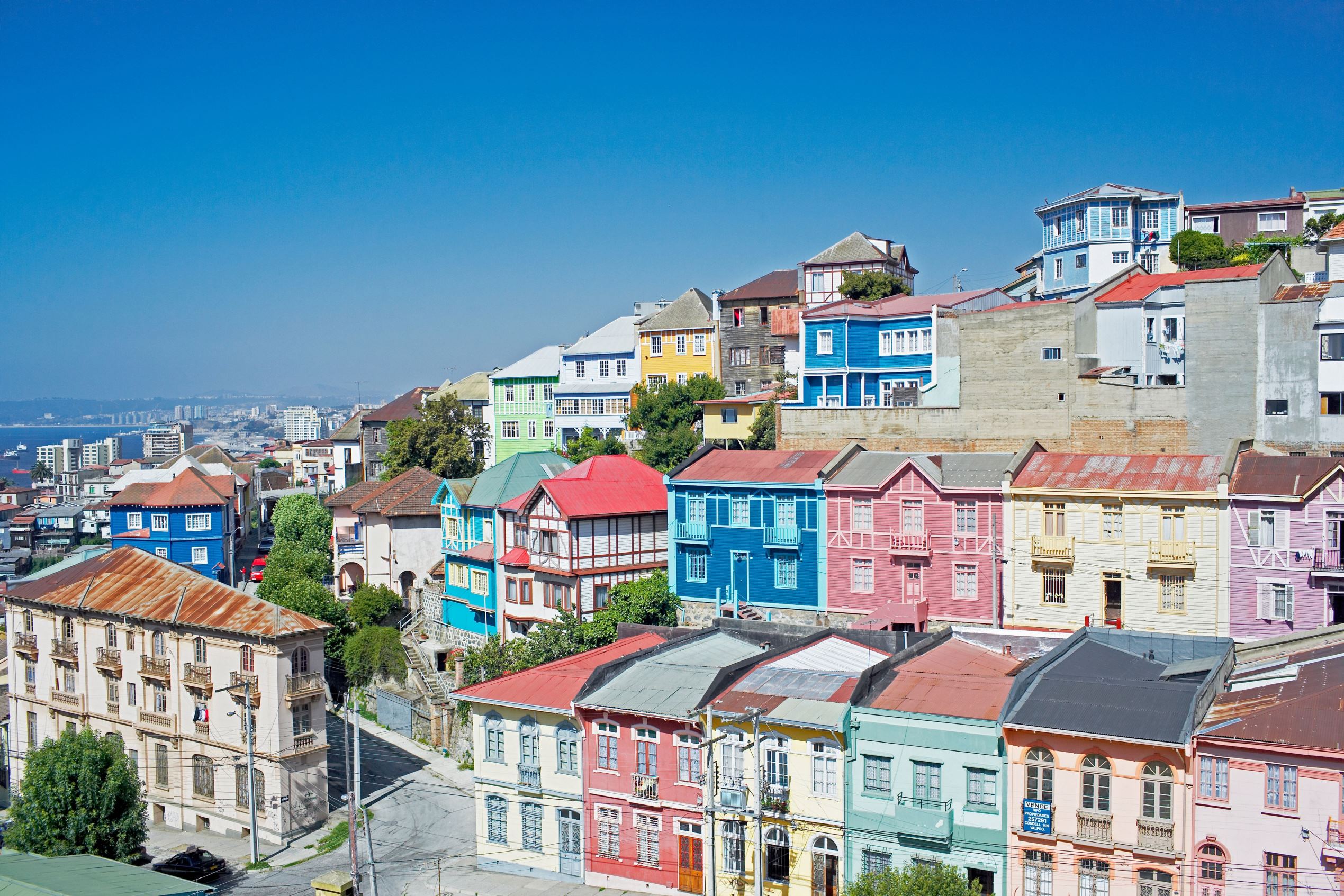 Valparaiso, Santiago, Chile