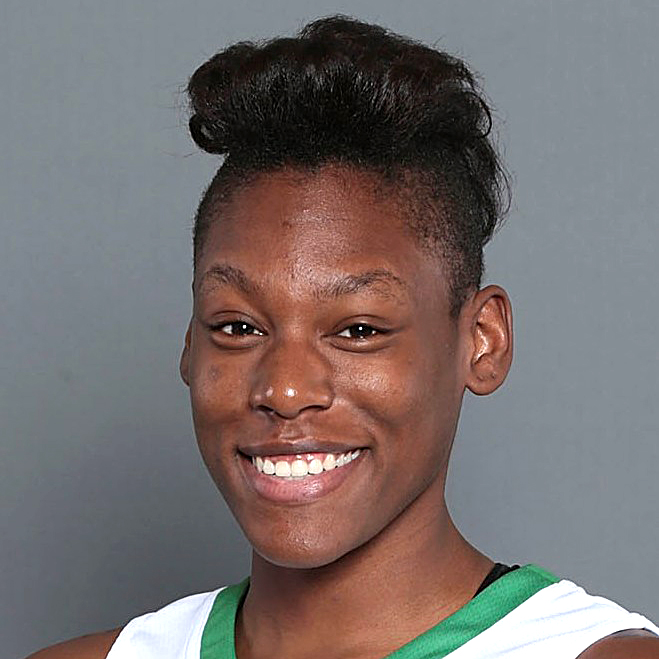 Eboniey Jeter of the North Texas women’s basketball team.