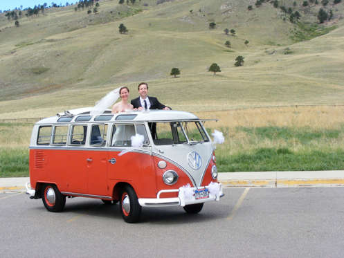 The Hippie Limo, an ultra-rare 21 Window Deluxe Mircobus and former limo in Denver, CO owned by Richard Blake