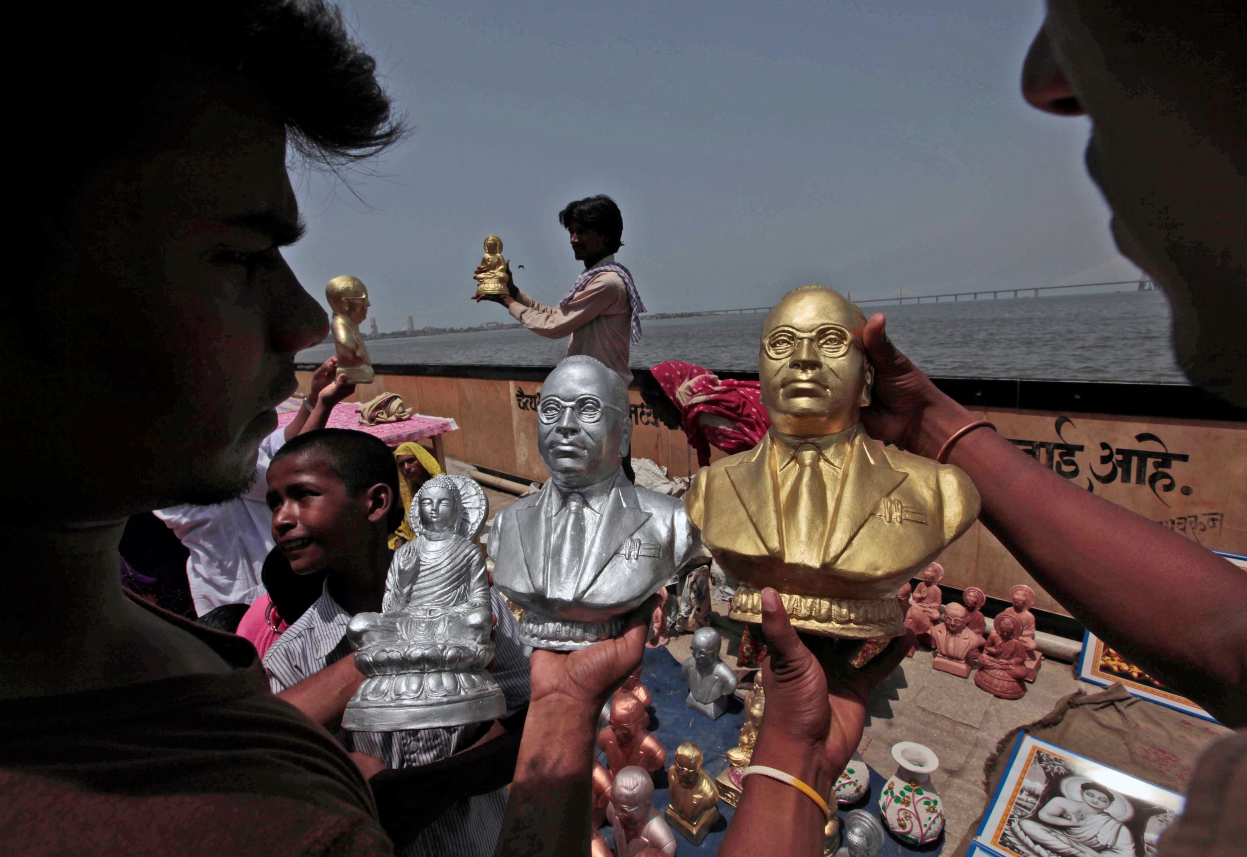 Now, Ambedkar's statue vandalised