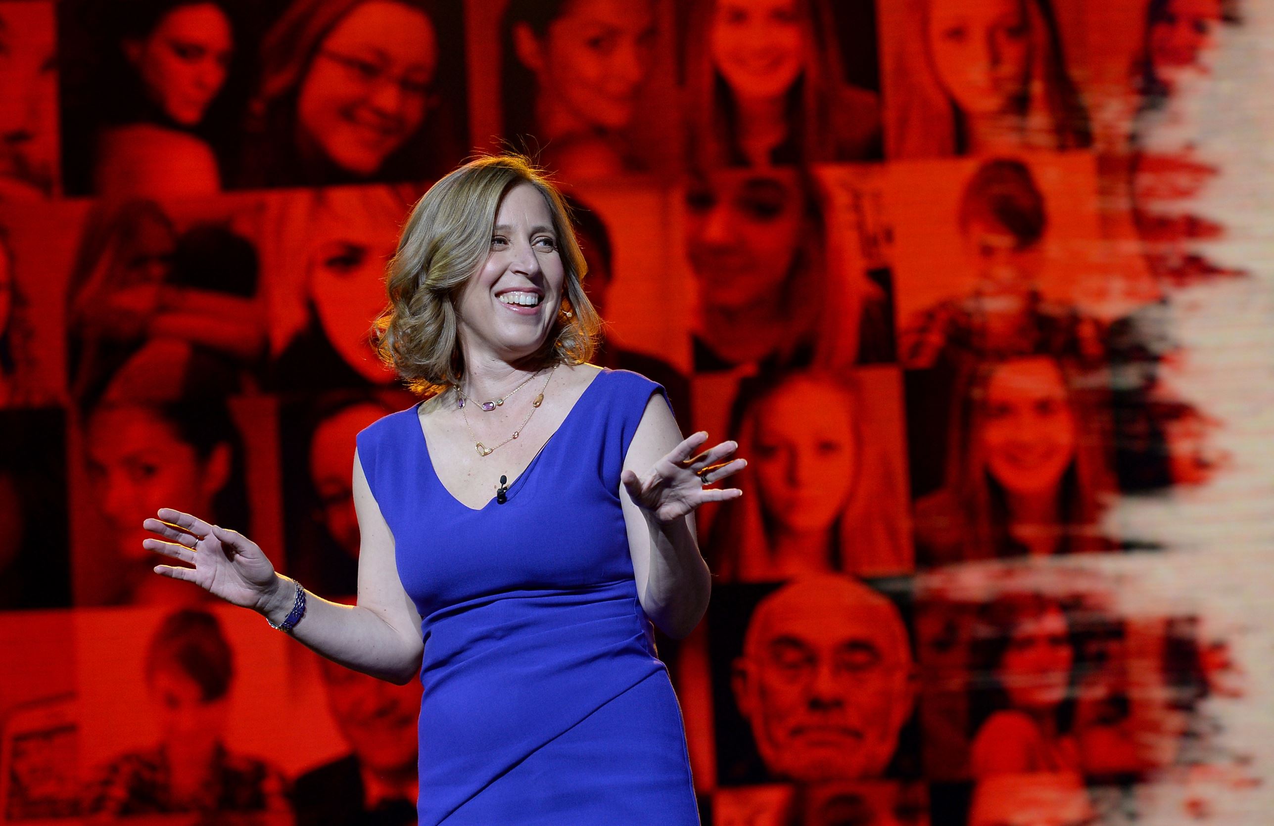 NEW YORK, NY - APRIL 29:  CEO of Youtube Susan Wojcicki speaks at YouTube #Brandcast presented by Google at The Theater at Madison Square Garden on April 29, 2015 in New York City.  (Photo by Stephen Lovekin/FilmMagic for YouTube)