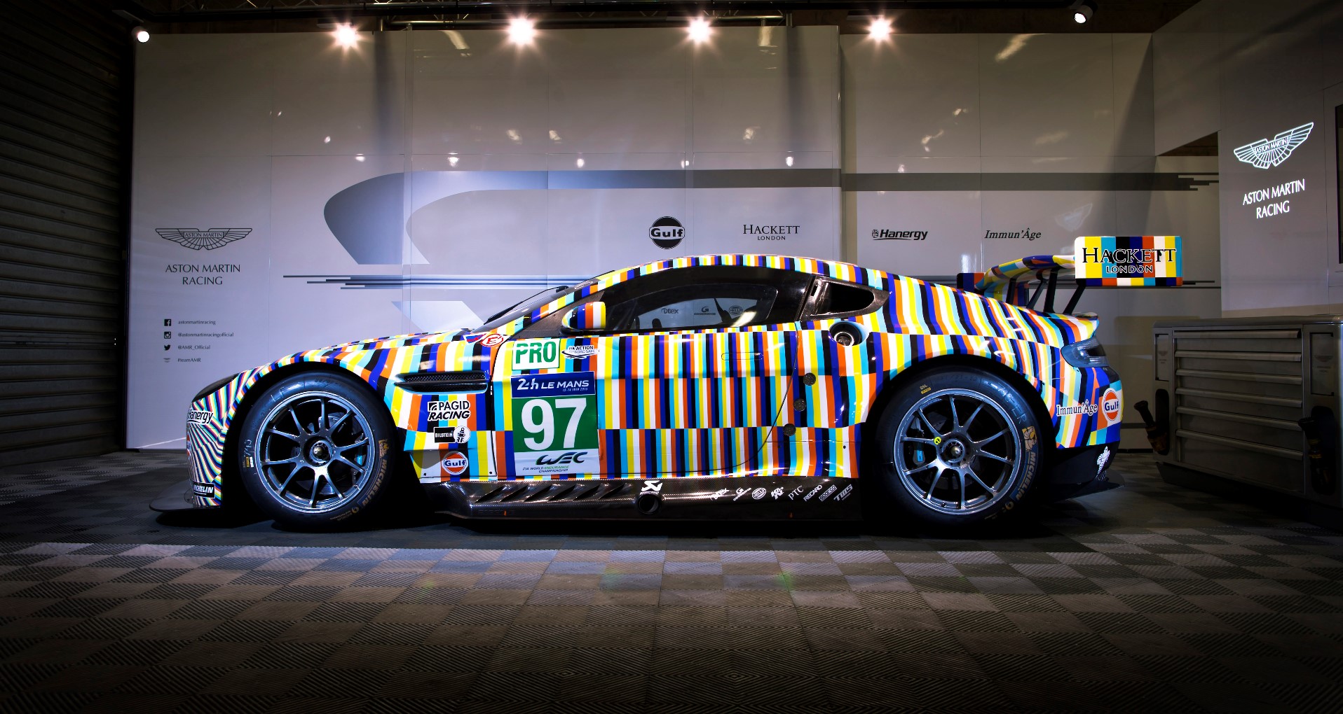 Aston Martin unveiled Mans
