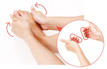 1日の終わりに実践したい 8分足ほぐし