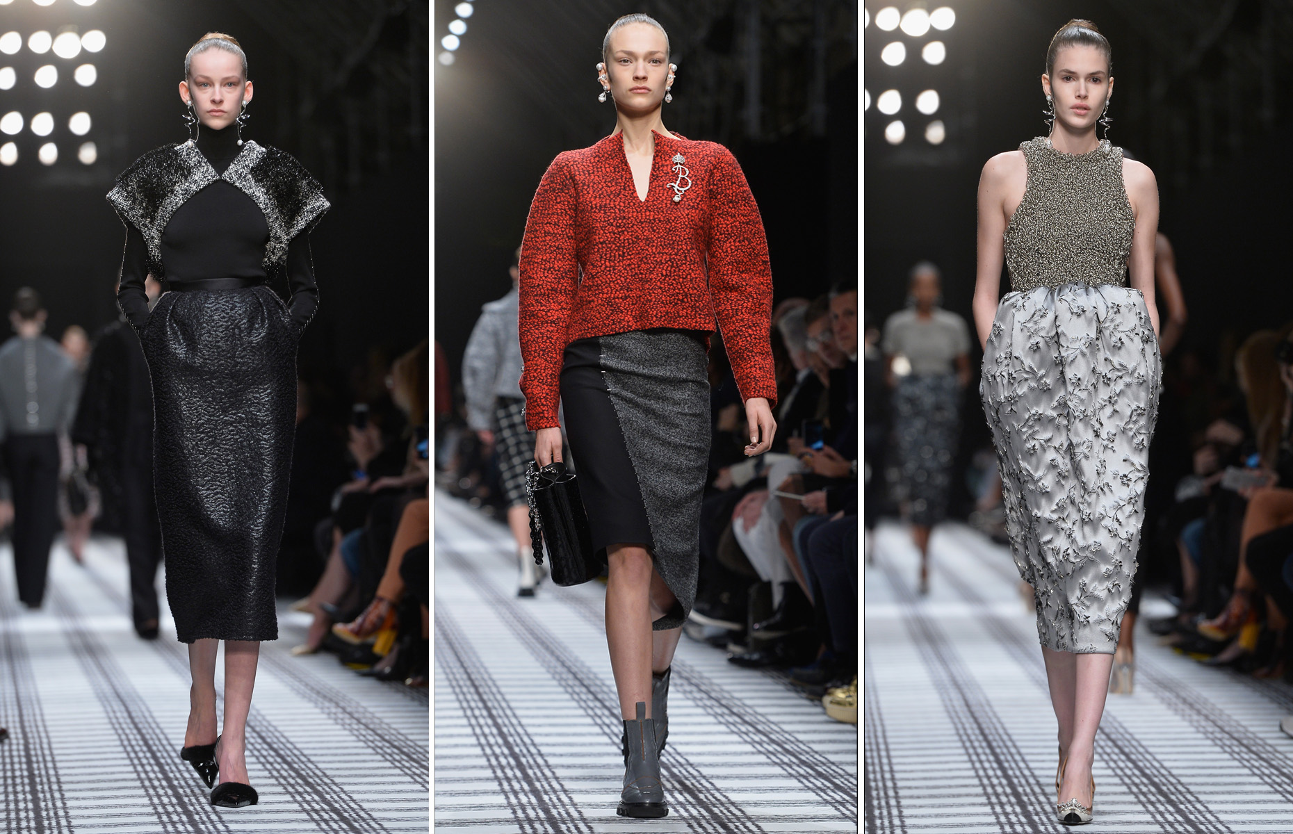 15 16年秋冬パリコレクション バレンシアガ