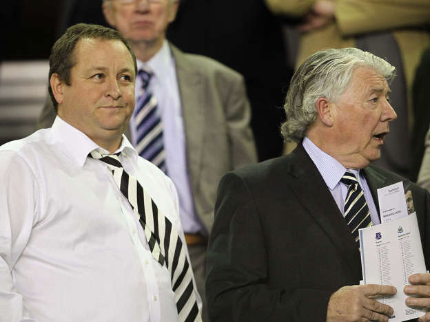 Everton 3-2 Newcastle: Joe Kinnear and Mike Ashley won't have liked what they saw in the first half at Goodison
