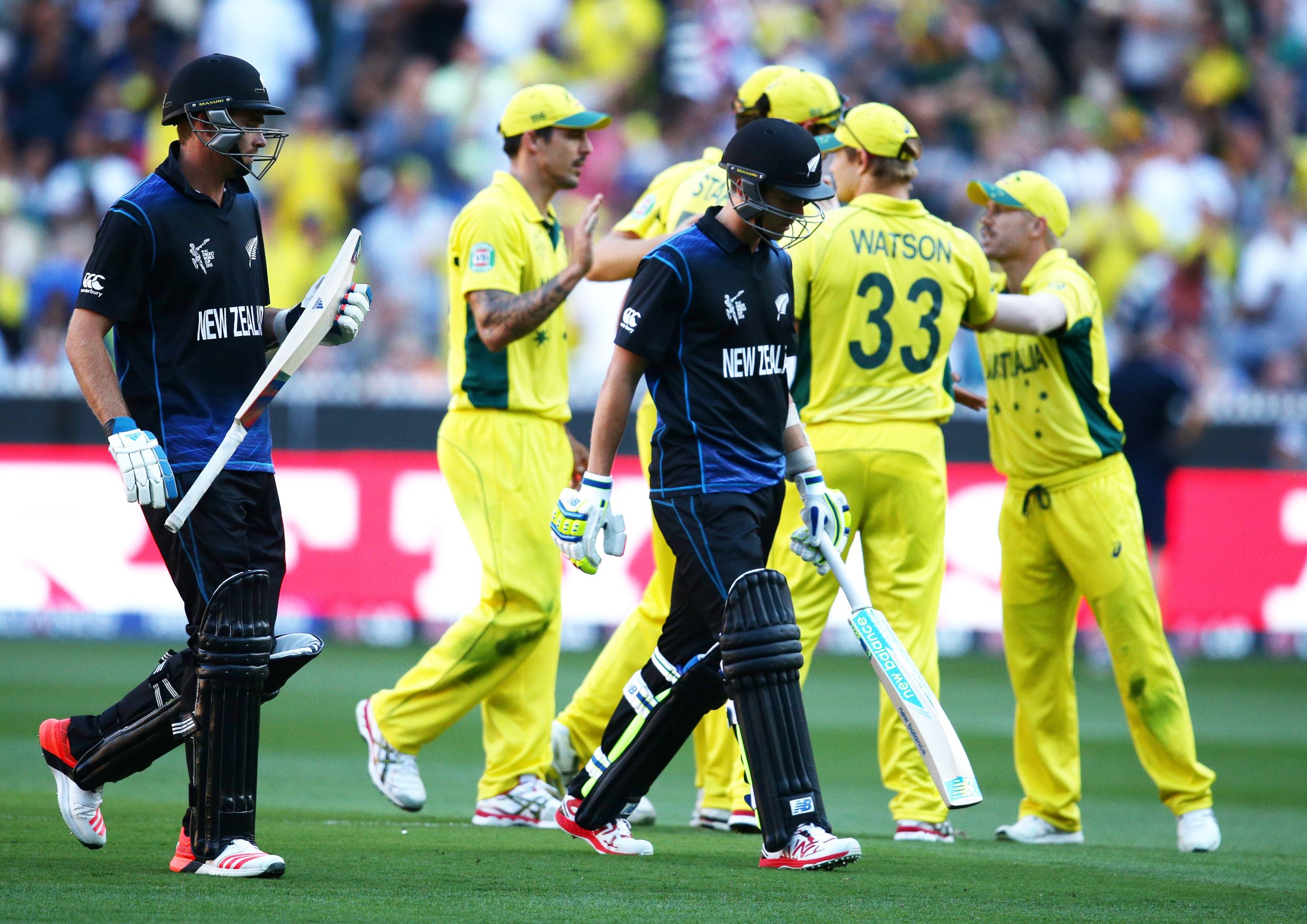 Photos Australia v New Zealand Cricket World Cup final