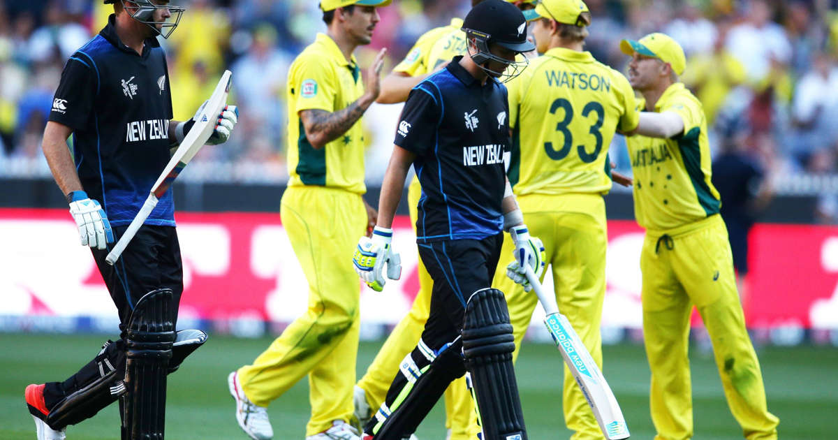 Photos Australia v New Zealand Cricket World Cup final