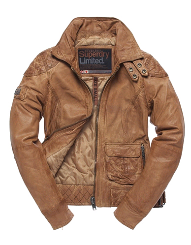 superdry megan leather jacket