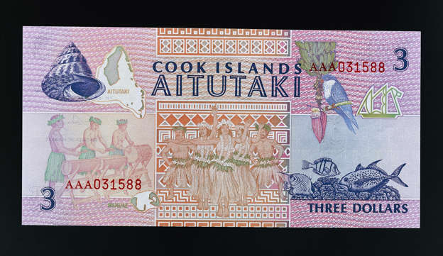 Cook Islands Dollar banknotes