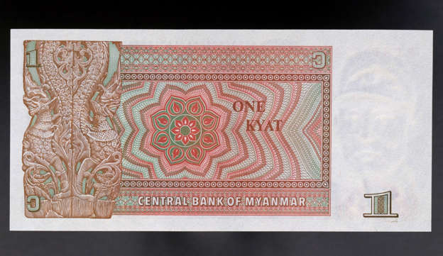 Burmese Kyat banknotes
