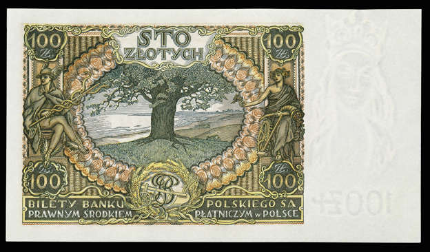 Polish złoty banknotes