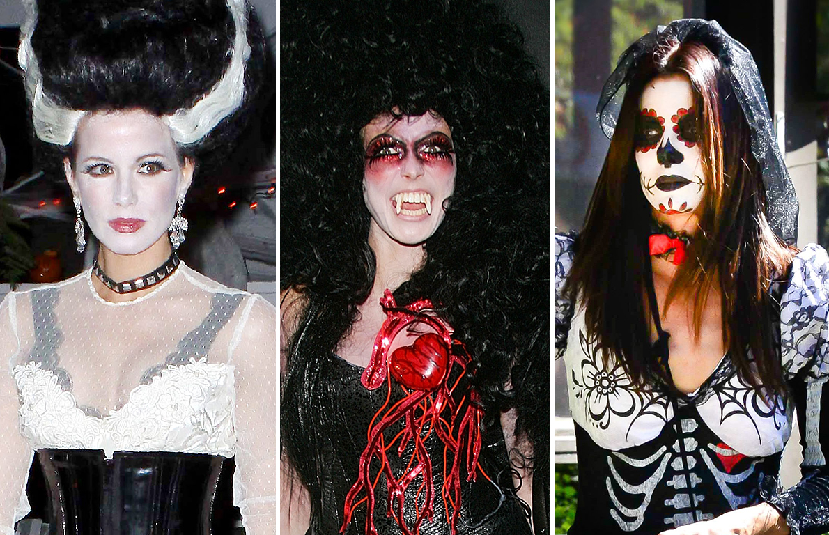 不気味なだけじゃない セレブのハロウィーン メイクお手本帳
