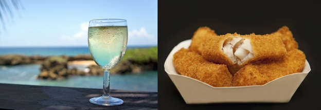 A glass of wine is almost like having 4 fish fingers.