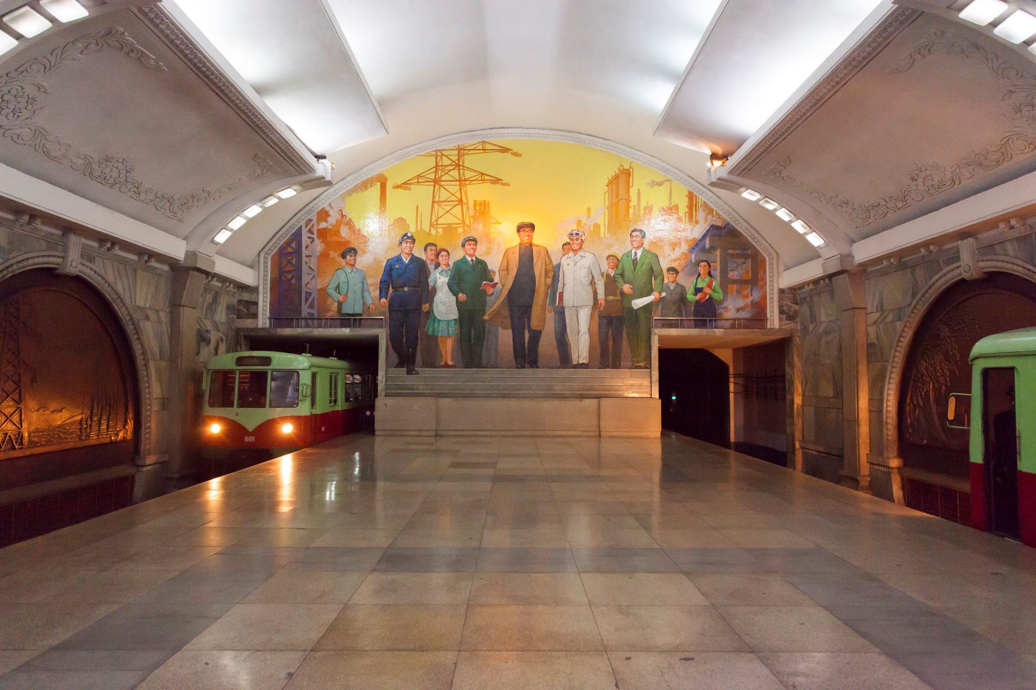 Perhaps the world’s most mysterious subway systems, its design was first revealed in 1969. Despite its relatively short length (14 miles), it serves more daily travellers than Frankfurt’s U-Bahn.