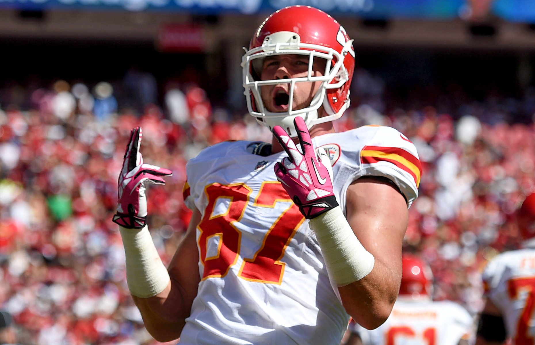 Travis Kelce 87 News Stats Photos Kansas City Chiefs