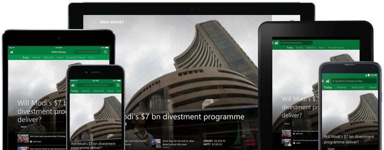 The MSN apps are now available for iOS, Android and Amazon devices