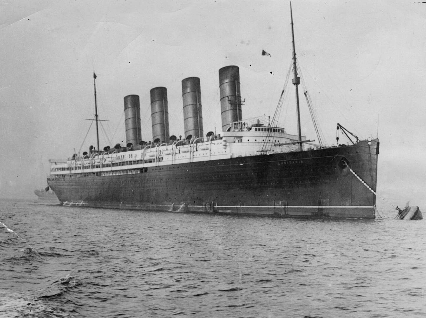 100 Years Since The Sinking Of The Rms Lusitania
